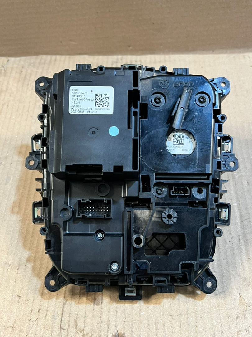 BMW Center Console Control Panel Switch Unit 5A32B74 USA Used Genuine OEM