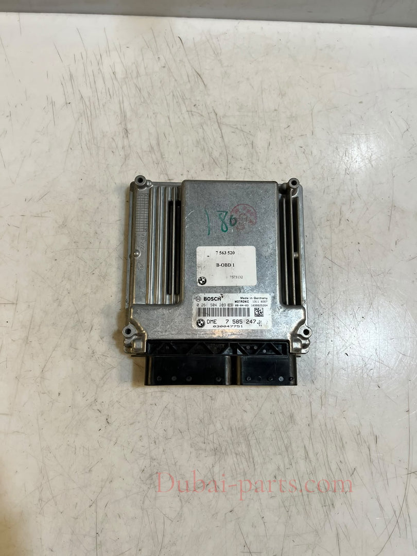 BMW 1 3 Series E81 E87 E90 E91 N46N Engine ECU DME 7585247 Bosch 0261S04289 OEM