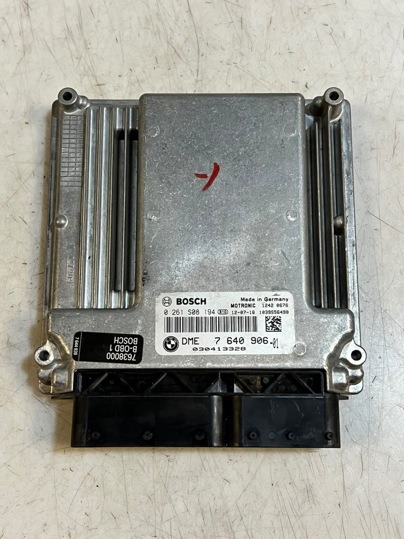 BMW X1 E84 E87 E90 N46N Engine Control Unit ECU DME 7640906 OEM