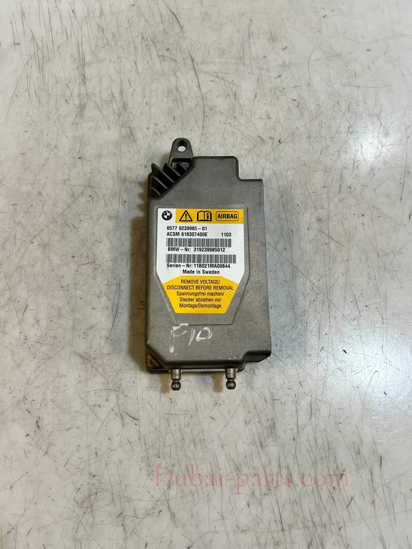 BMW 5 Series F10 F11 F18 Airbag SRS Safety Control Module ECU 9239985 OEM