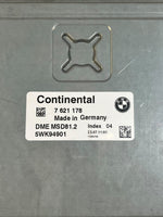 Load image into Gallery viewer, BMW 1 3 Series E81 E87 E90 E91 318i 320i N43 ECU DME MSD81.2 7621178 OEM