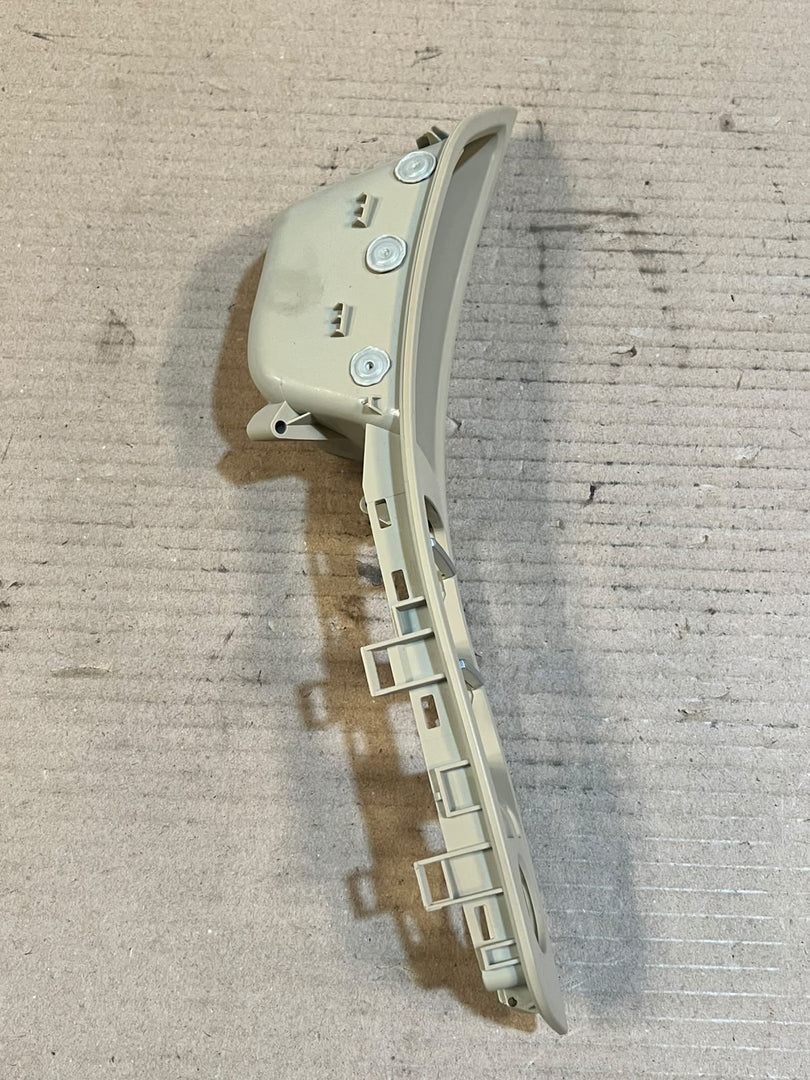 BMW 5 Series F10 F11 Beige Front Left Driver Door Pull Handle Window Switch Panel New