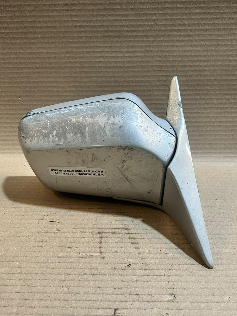 1993 BMW 525i E34 M50 RHD Right Side Exterior Wing Door Mirror 1944328 OEM