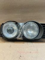 Bild in die Galerieansicht laden, 1989 BMW 735i E32 M30 USA Twin Headlight Headlamp Turn Signal Grille Assembly OEM