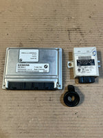 Load image into Gallery viewer, BMW 5 Series E60 E61 M54 ECU DME MS45.0 CAS Key ELV Set 7548769 OEM