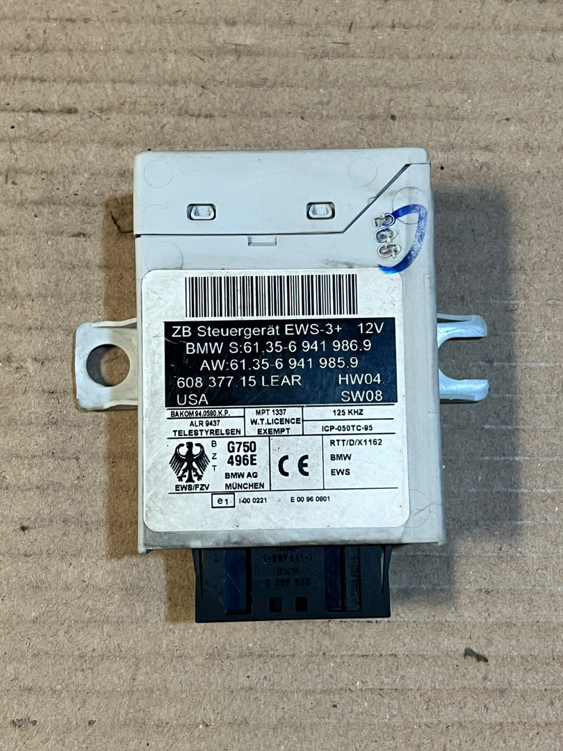 BMW 5 Series E60 E61 M54 ECU DME MS45.0 CAS Key ELV Set 7548769 OEM
