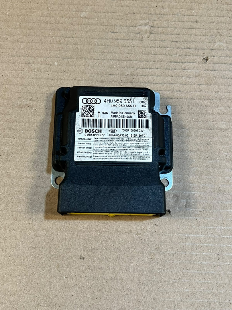 Audi A6 C7 4G Airbag SRS Control Module ECU 4H0959655H 0285011977 OEM