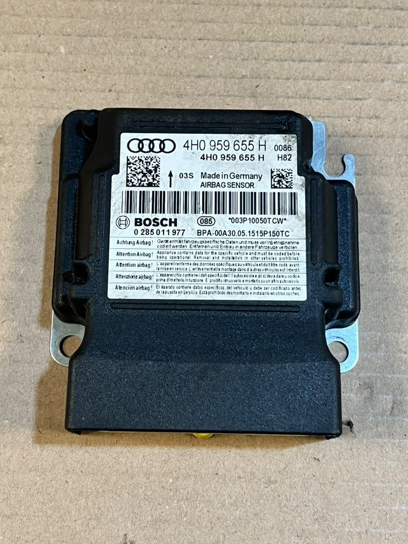 Audi A6 C7 4G Airbag SRS Control Module ECU 4H0959655H 0285011977 OEM