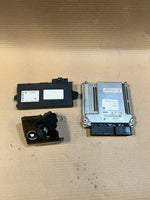 Load image into Gallery viewer, BMW X5 E70 3.0d M57N2 Engine ECU DDE CAS3 Key Set 7805585 0281014205 OEM