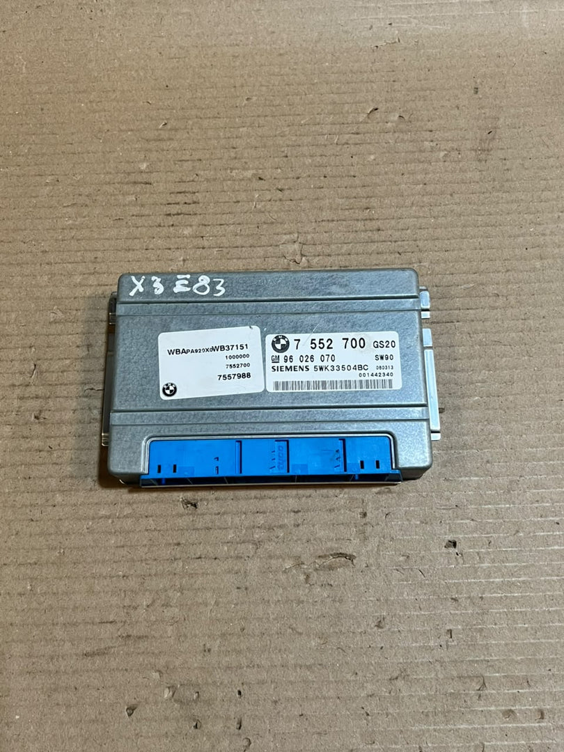 2004-2006 BMW X3 E83 Automatic Transmission Control Module EGS TCU 7552700 OEM