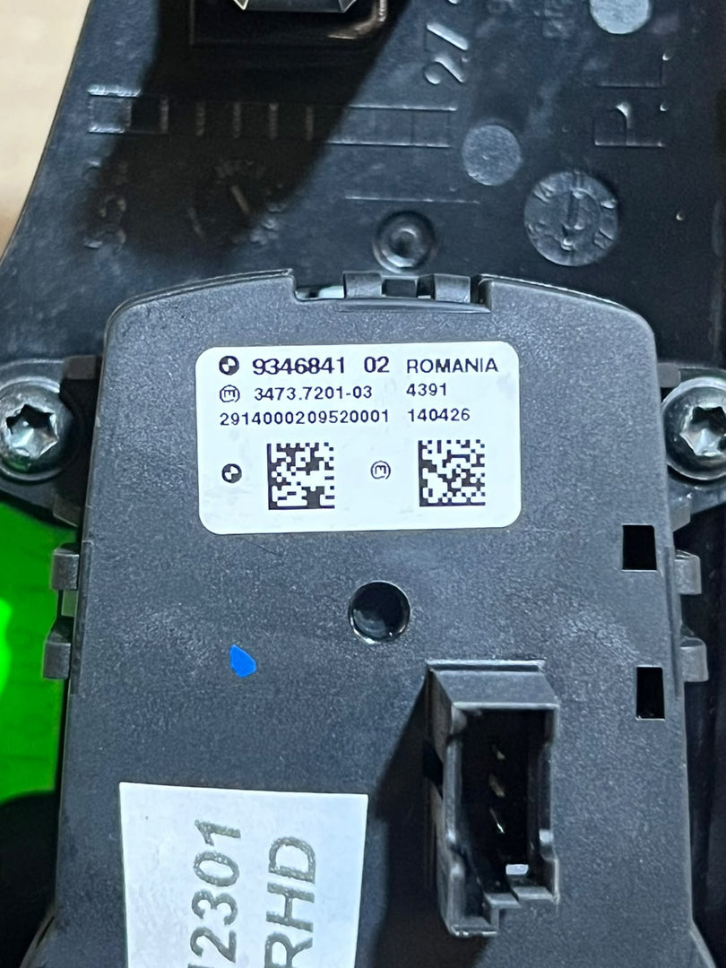 BMW X3 F25 X4 F26 5 Series F10 F11 F07 Headlight Light Control Switch 9346841 OEM