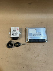 2001-2002 BMW X5 E53 4.4i M62 Engine ECU DME EWS3 Key Set 7532675 ME7.2 OEM