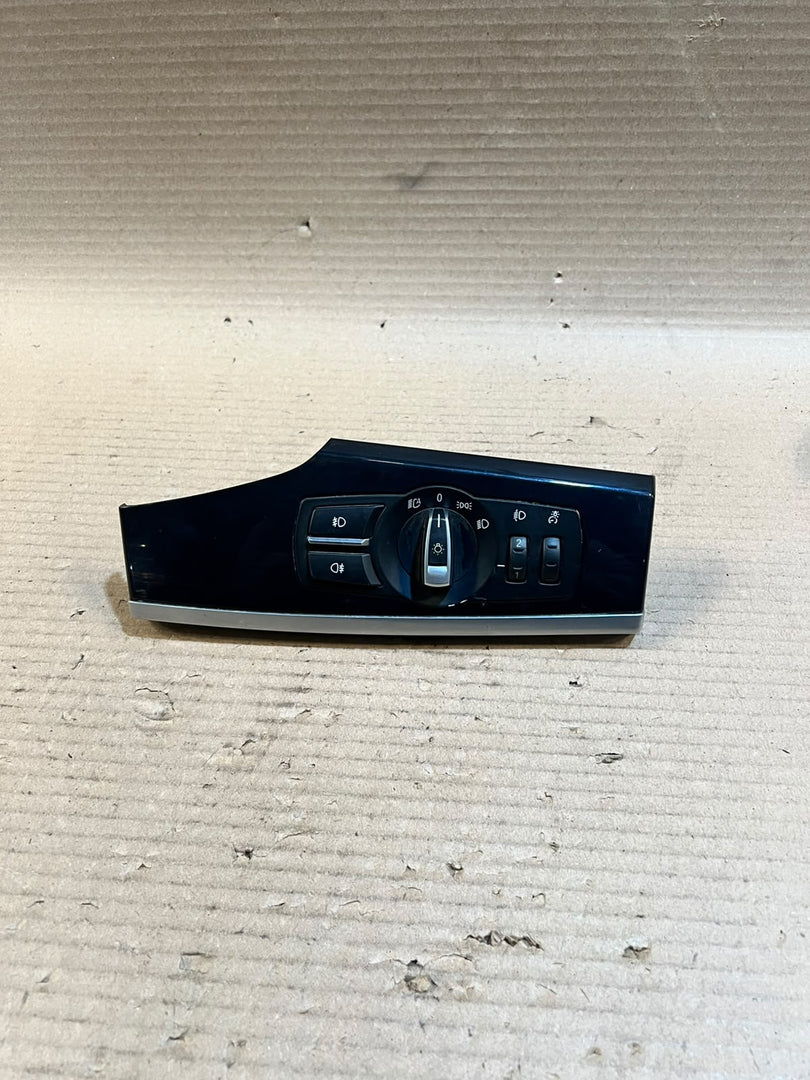 BMW 5 Series F10 F11 F07 Headlight Light Control Switch Unit 9192746 OEM