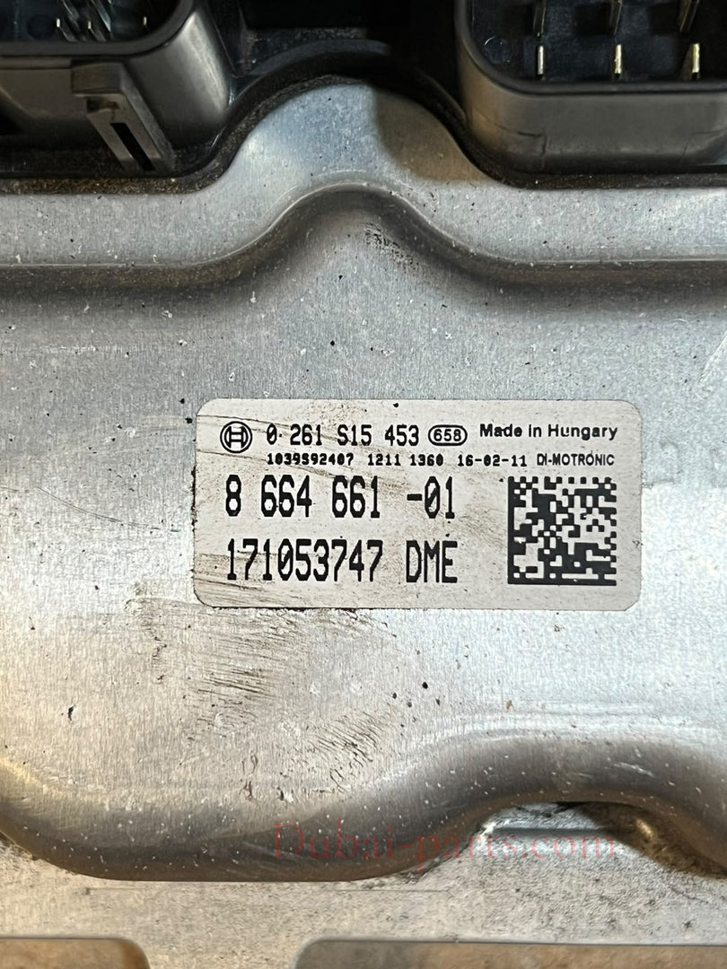 2014-2016 BMW 520i F10 N20 ECU DME CAS4 + 1 Key Complete Set 8664661 OEM