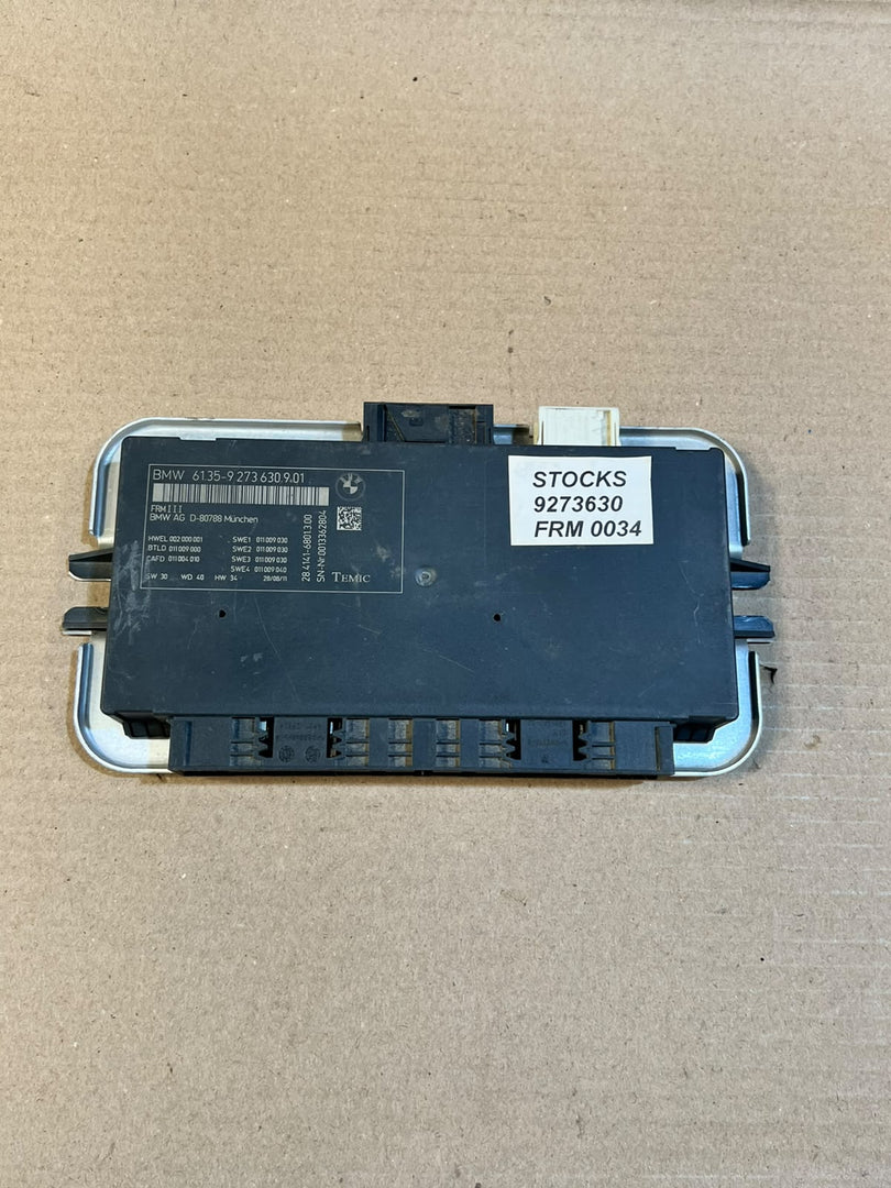 BMW 6 Series F06 F12 F13 FRM3 Footwell Light Control Module 9273630 OEM