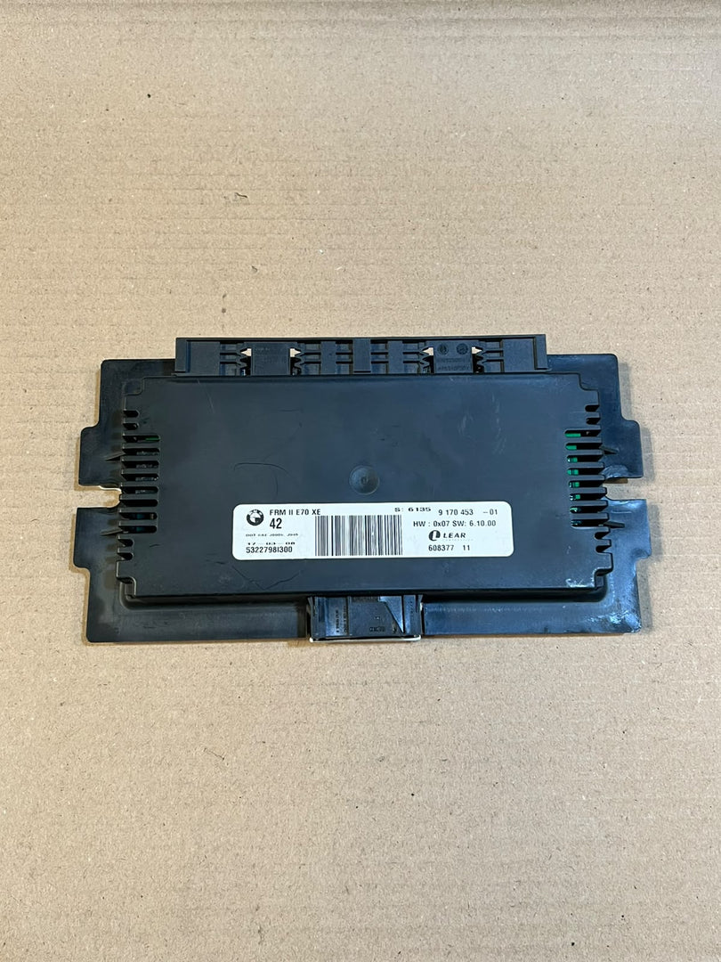 BMW X5 E70 FRM II Xenon Footwell Light Control Module LEAR 9170453 OEM