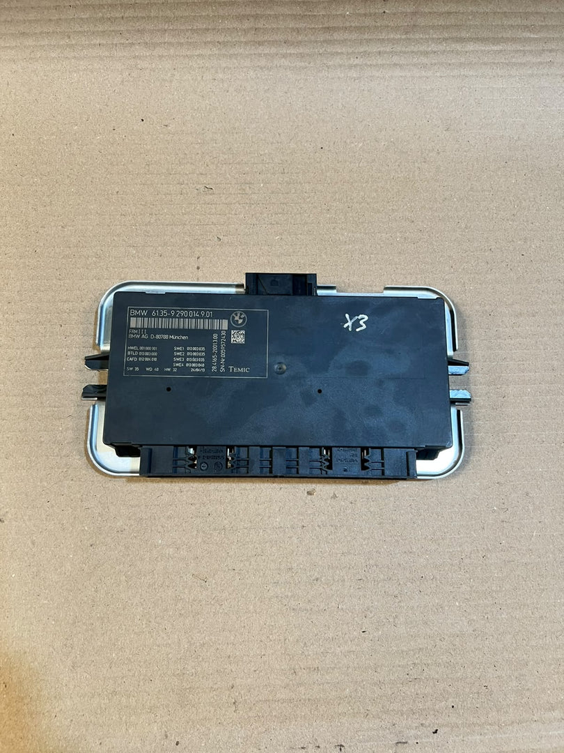 BMW X3 F25 FRM3 Footwell Body Light Control Module 9290014 OEM
