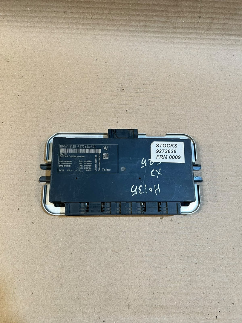 BMW 5 6 7 Series F10 F12 F13 F01 F02 X3 F25 X4 F26 FRM3 Module 9273636 OEM
