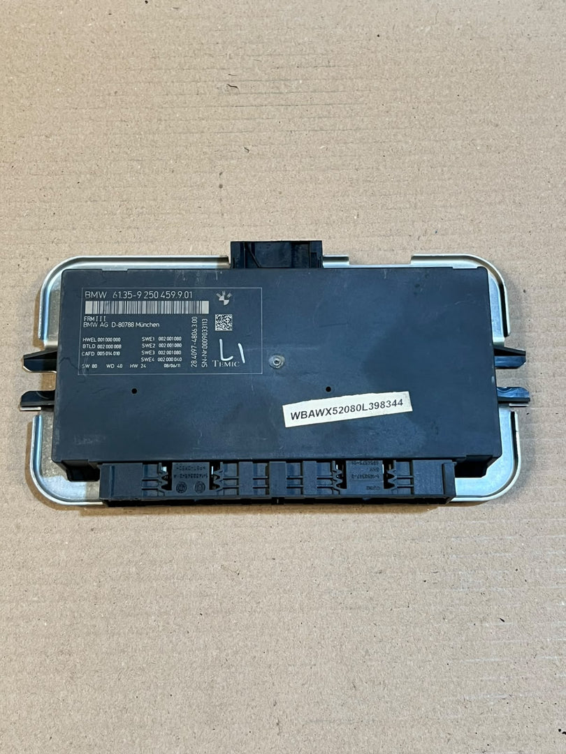 BMW X3 F25 5 Series F10 FRM3 Footwell Light Control Module 9250459 OEM