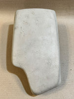 Load image into Gallery viewer, BMW Center Console Armrest Lid White Leather Storage Cover OEM