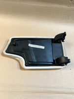 Load image into Gallery viewer, BMW Center Console Armrest Lid White Leather Storage Cover OEM
