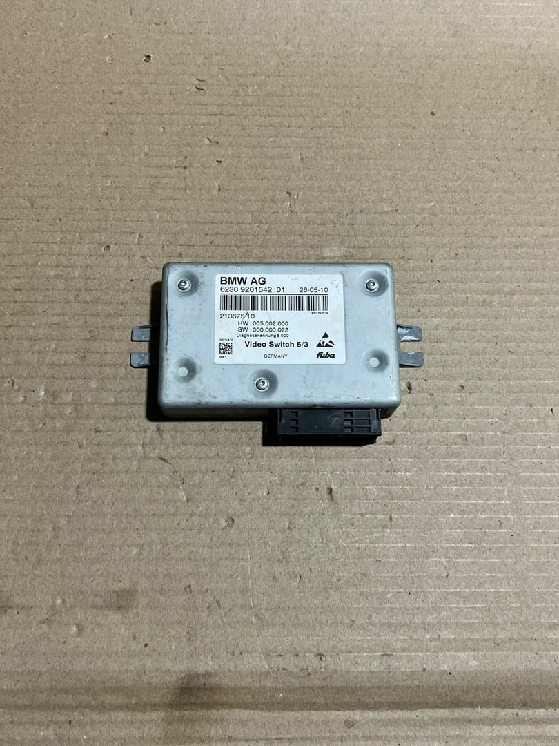 BMW 5 7 Series F07 F10 F11 F01 F02 F04 Multimedia Video Switch Control Module 9201542 OEM