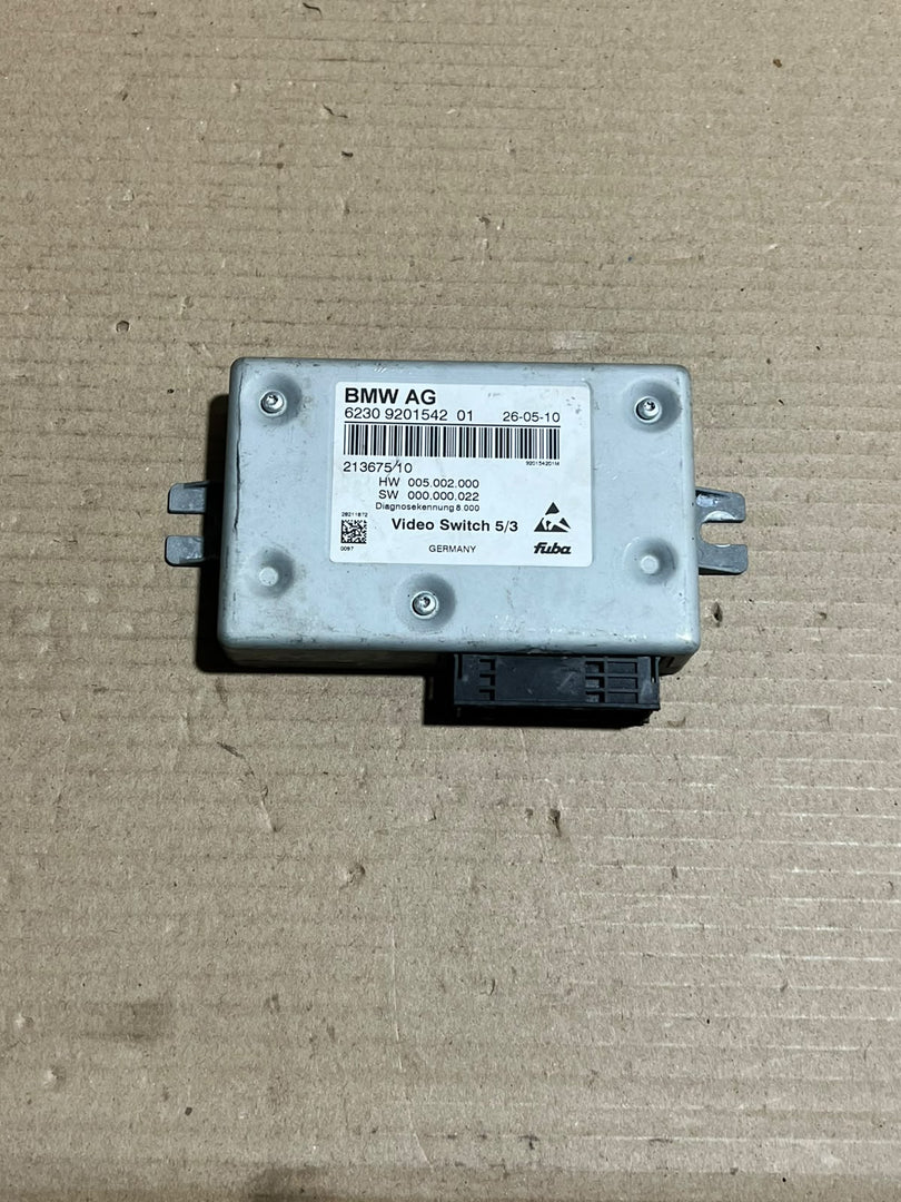 BMW 5 7 Series F07 F10 F11 F01 F02 F04 Multimedia Video Switch Control Module 9201542 OEM