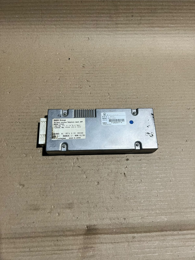 BMW 7 Series E65 E66 E67 X3 E83 Z4 E85 E86 JBIT Bluetooth Phone Interface Module 6915943 OEM