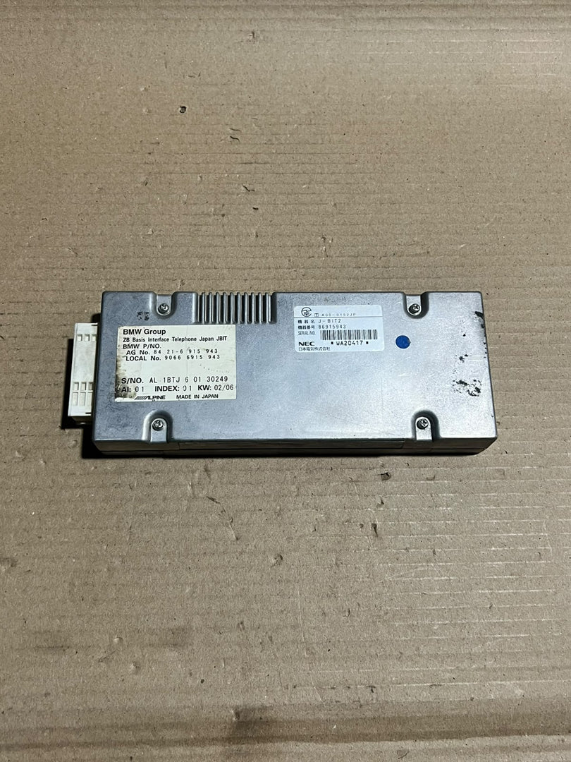 BMW 7 Series E65 E66 E67 X3 E83 Z4 E85 E86 JBIT Bluetooth Phone Interface Module 6915943 OEM