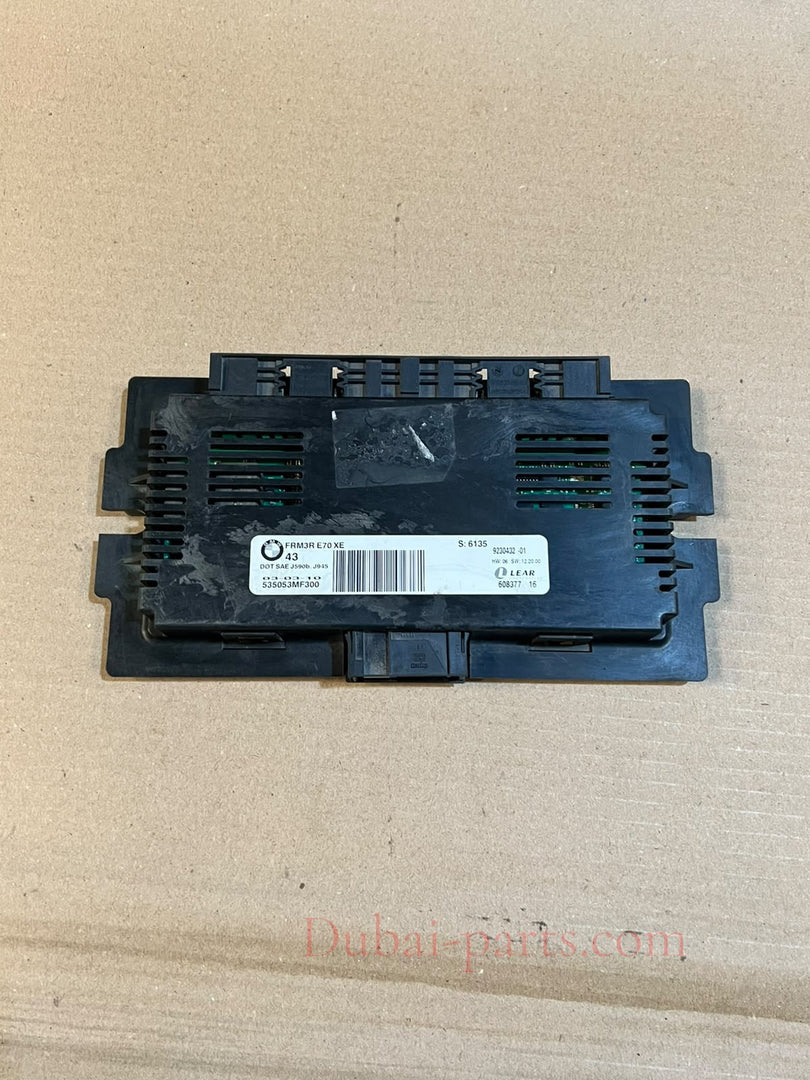 BMW X5 E70 FRM3R Footwell Light Control Module LEAR 9230432 OEM