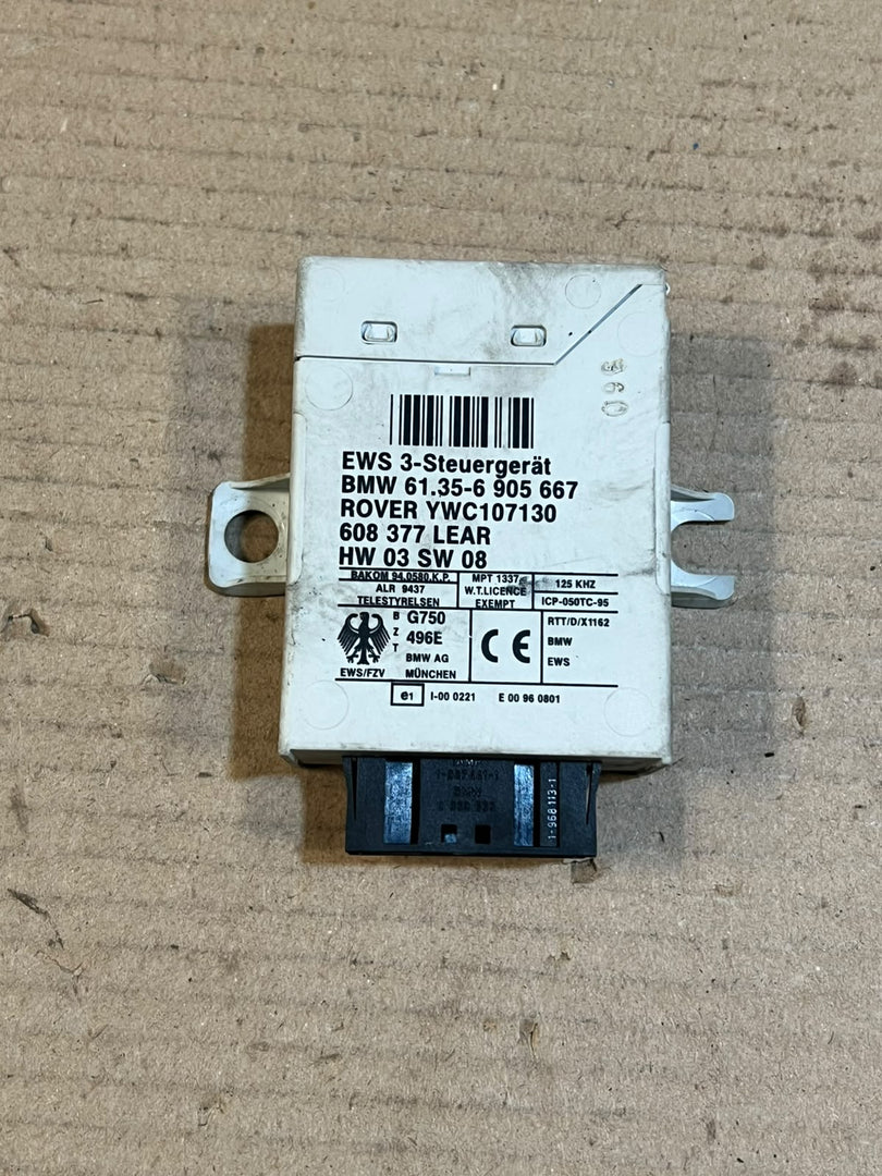 1999-2001 BMW 740i E39 M62 Engine Control Module SET DME + EWS + 1KEY 7506366