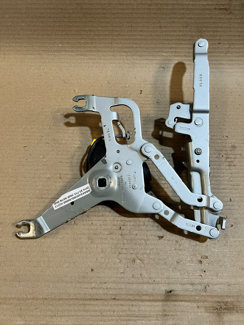 2014-2019 BMW X5 X6 F15 F16 Front Hood Hinge 7294529 OEM