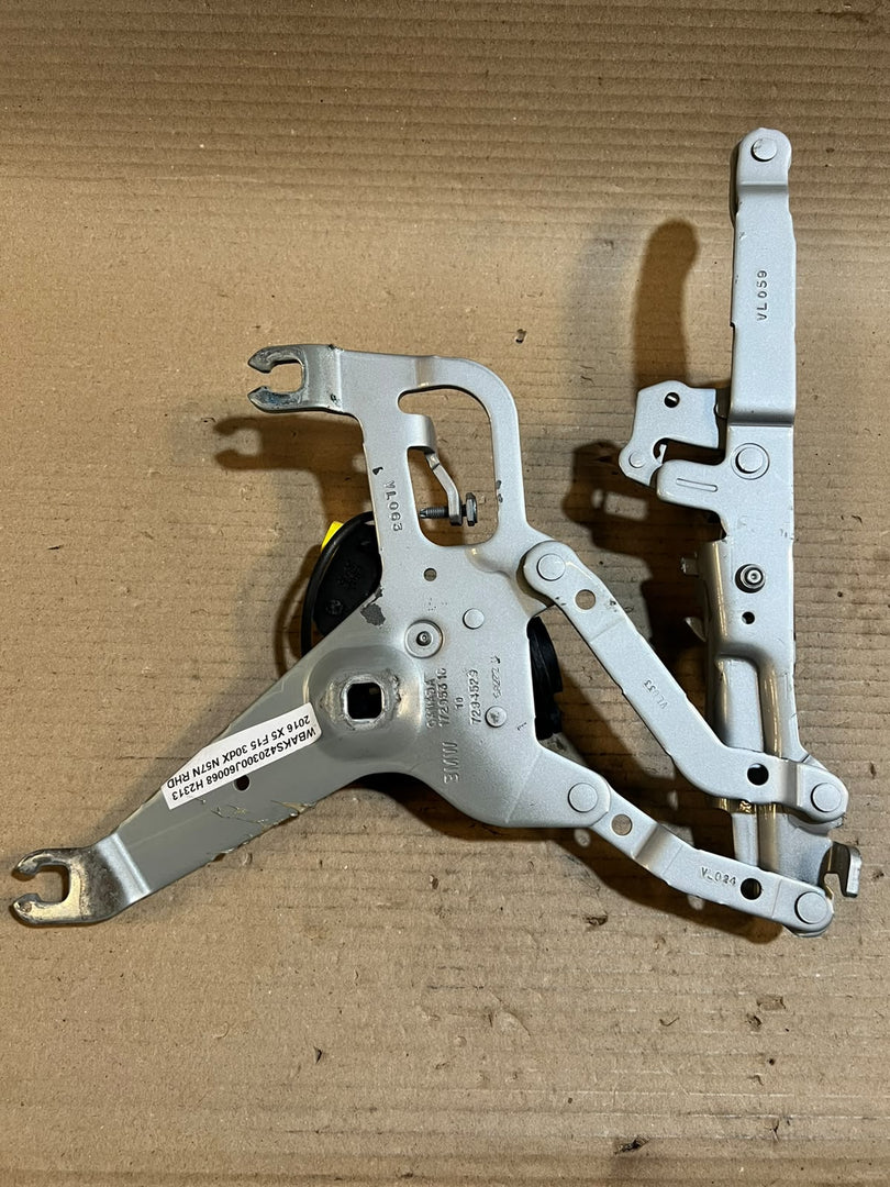 2014-2019 BMW X5 X6 F15 F16 Front Hood Hinge 7294529 OEM