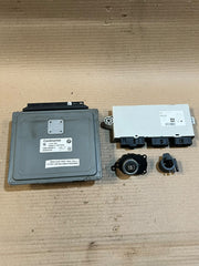 2010 BMW 740i F02 N54 ECU DME MSD87.2 Engine Control Module Set 7614760 OEM