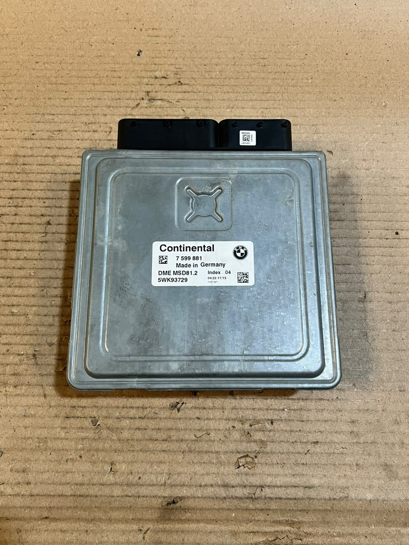 BMW 3 Series E90 320i MSD81 Engine Control Unit ECU DME 7599881 OEM