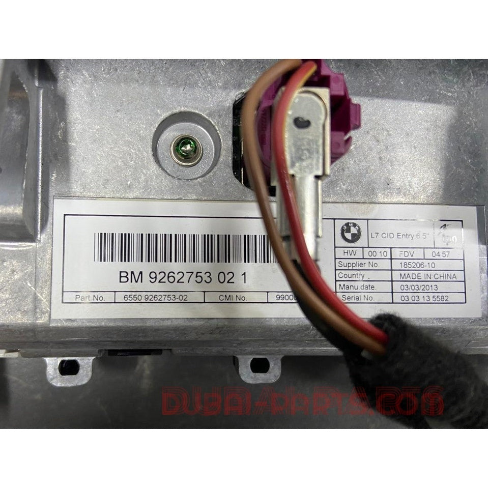 9262753 LCD DISPLAY F30 6.5 inches with cable 2014