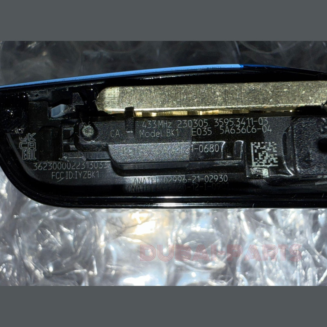 New bmw 2024 car key ceramic 66 12 5A636C6 Radio remote control M (ECE+ROW) 433 MHZ