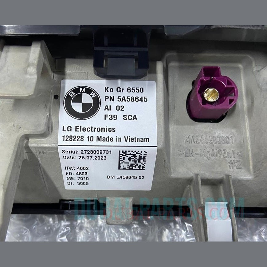 BMW X1 X2 2020 CENTRAL INFORMATION DISPLAY 10.25 5A58645