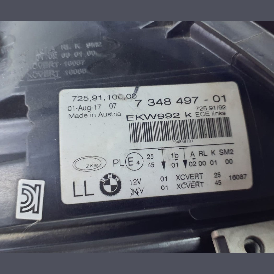 BMW F01 F02 Front Left & Right LED Headlight Set (7348497 / 7371356) – OEM
