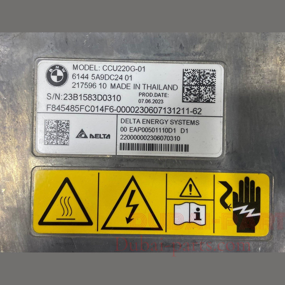 وحدة شحن مدمجة أصلية من BMW لطرازات G70 و G60 و IX و U11 و X1 و I5 و I7 و IX (22 كيلوواط) رقم الوحدة 5A9DC24 