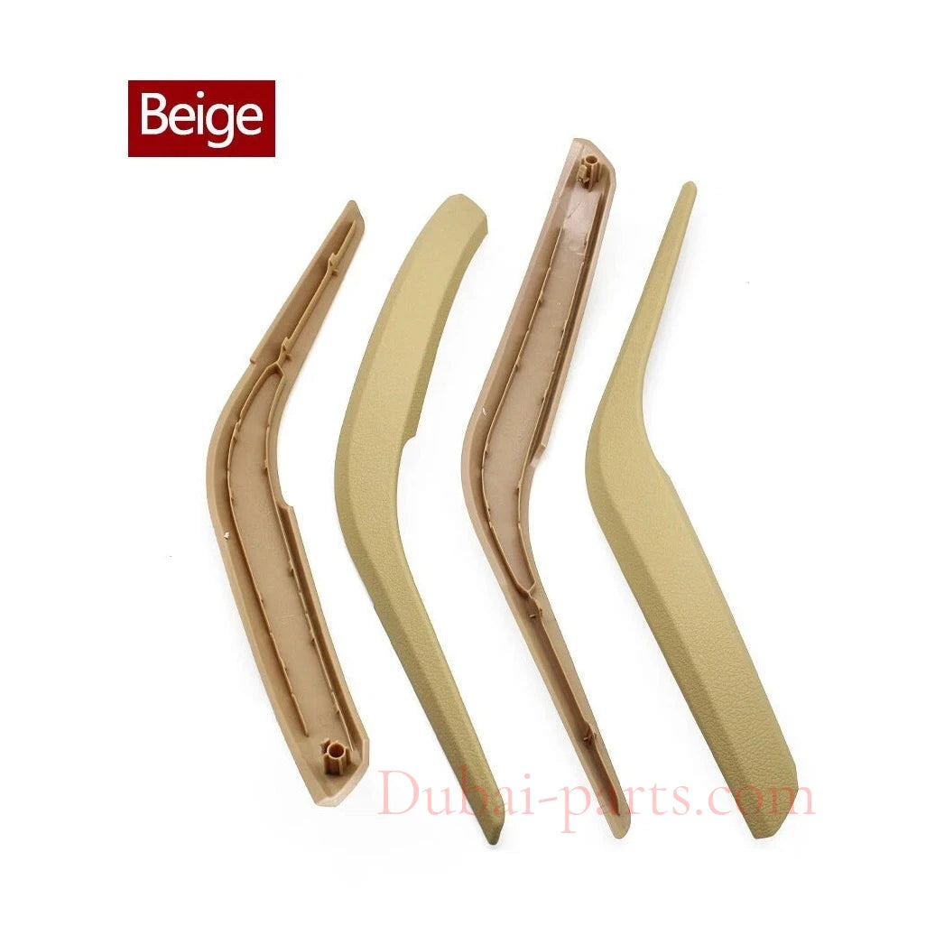 4 pcs Interior door handle panel trim Cover for BMW X1 E84 2009-2015 Beige