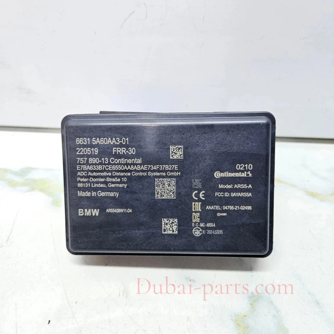 5A60AA3 OEM Front Radar sensor long range X5 X6 X7 XM 2022-25 FRR-30 NEW OEM
